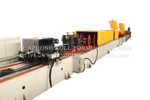 55MM ROLLER SHUTTER SLAT ROLL FORMING MACHINE WITH MECHANCIAL PUNCHING