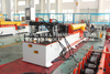 GUIDE GROOVE AND FOOT BRACKET ROLL FORMING MACHINE